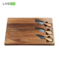 Cheese Cutting Cheese Board Set com conjunto de talheres